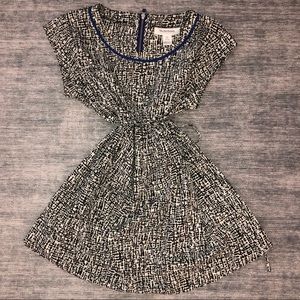 Motherhood Maternity black and white top